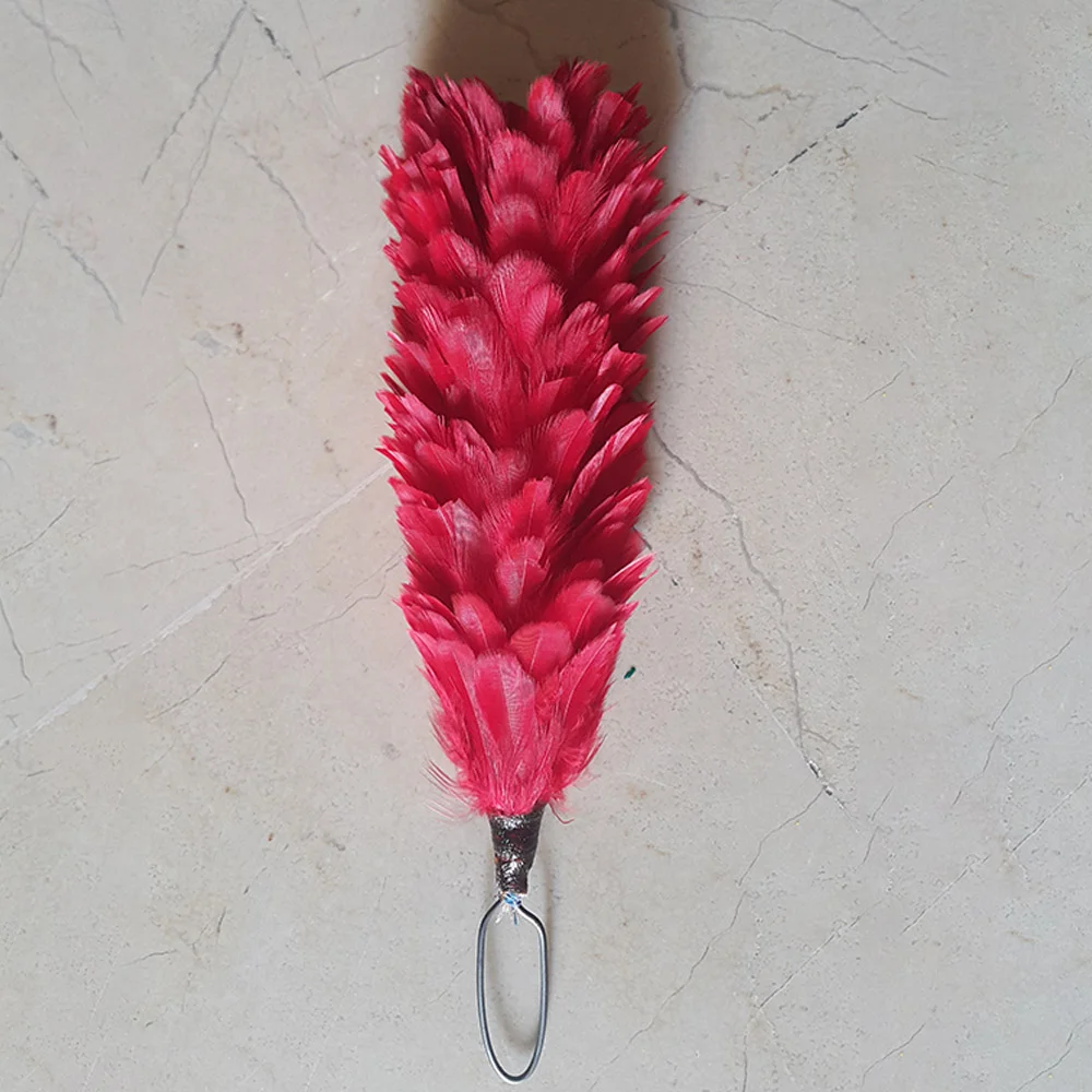 British Army red Tam or beret hackle
