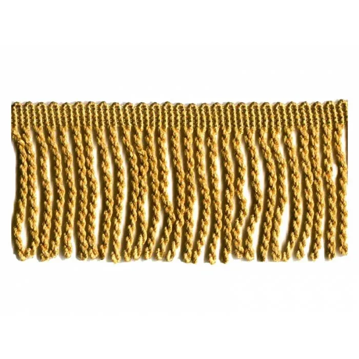 Gold Mylar fringe