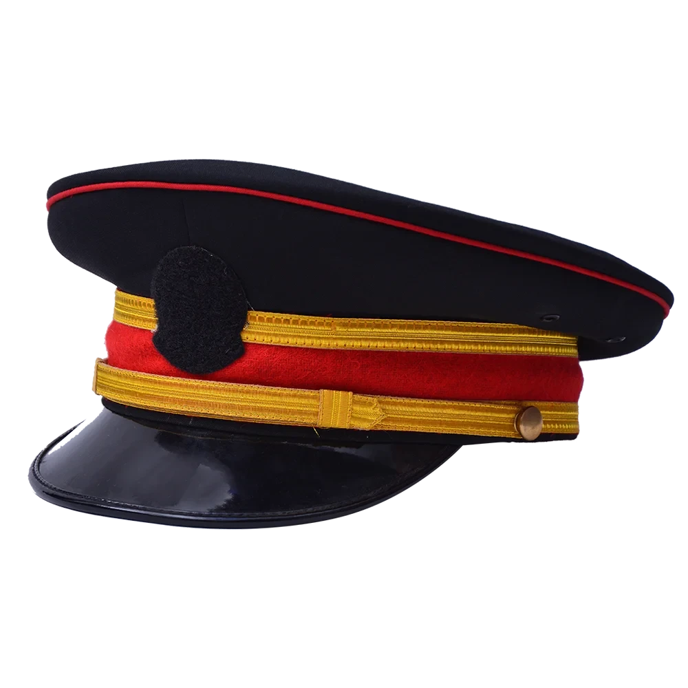 Military band visor hat