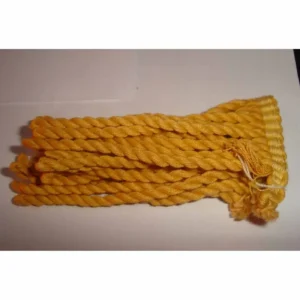 Yellow cotton fringe