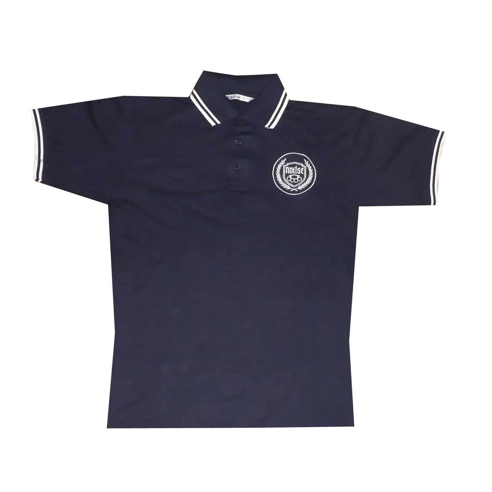polo Shirt with machine made embroidery logo